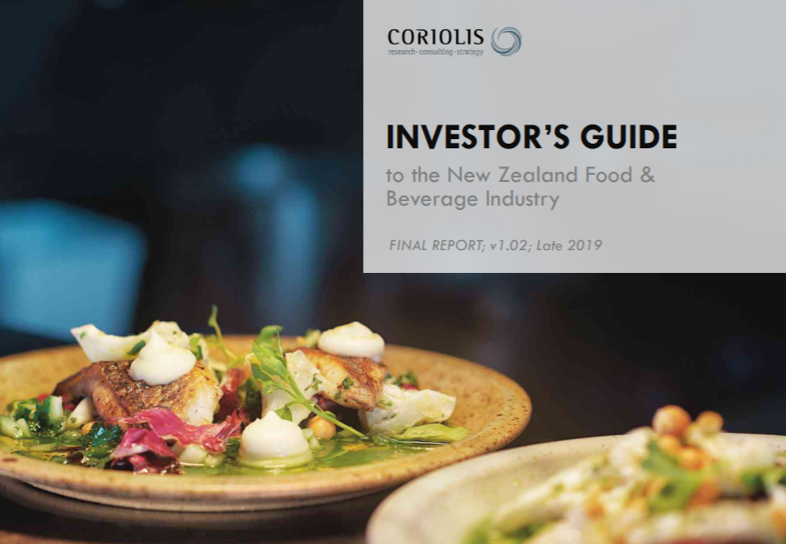 The Investor's Guide to the New Zealand Food and Beverage industry 2020